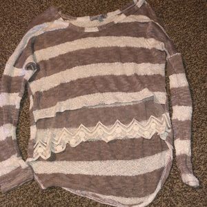 Charlotte Russe striped sweater